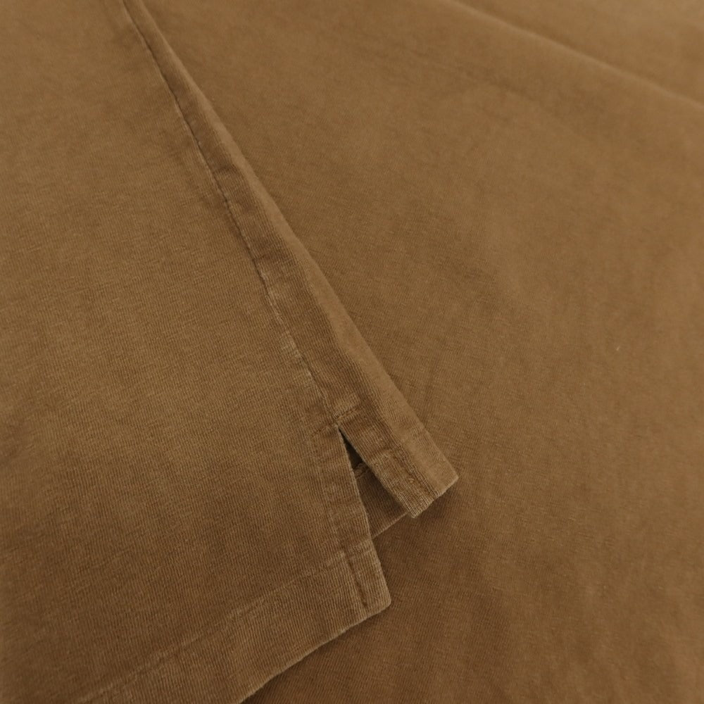 【中古】レミレリーフ REMI RELIEF 染色加工 コットン クルーネック 半袖Tシャツ ブラウン【サイズL】【 状態ランクB 】【 メンズ 】