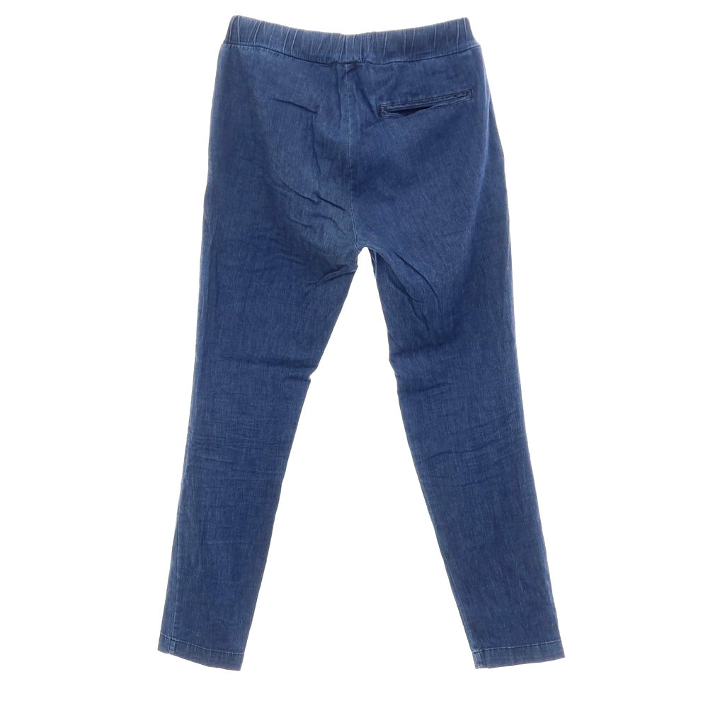 【中古】オリジナルヴィンテージスタイル ORIGINAL VINTAGE STYLE ストレッチ コットンポリエステル イージーパンツ ネイビー【サイズ46】【 状態ランクC 】【 メンズ 】