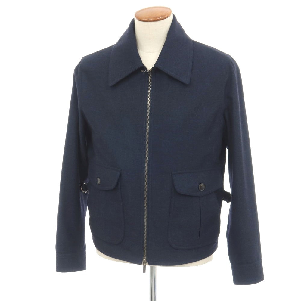 【中古】リングヂャケット RING JACKET ウール ダブルジップ ワークジャケット ネイビー【サイズ48】【 状態ランクB 】【 メンズ 】