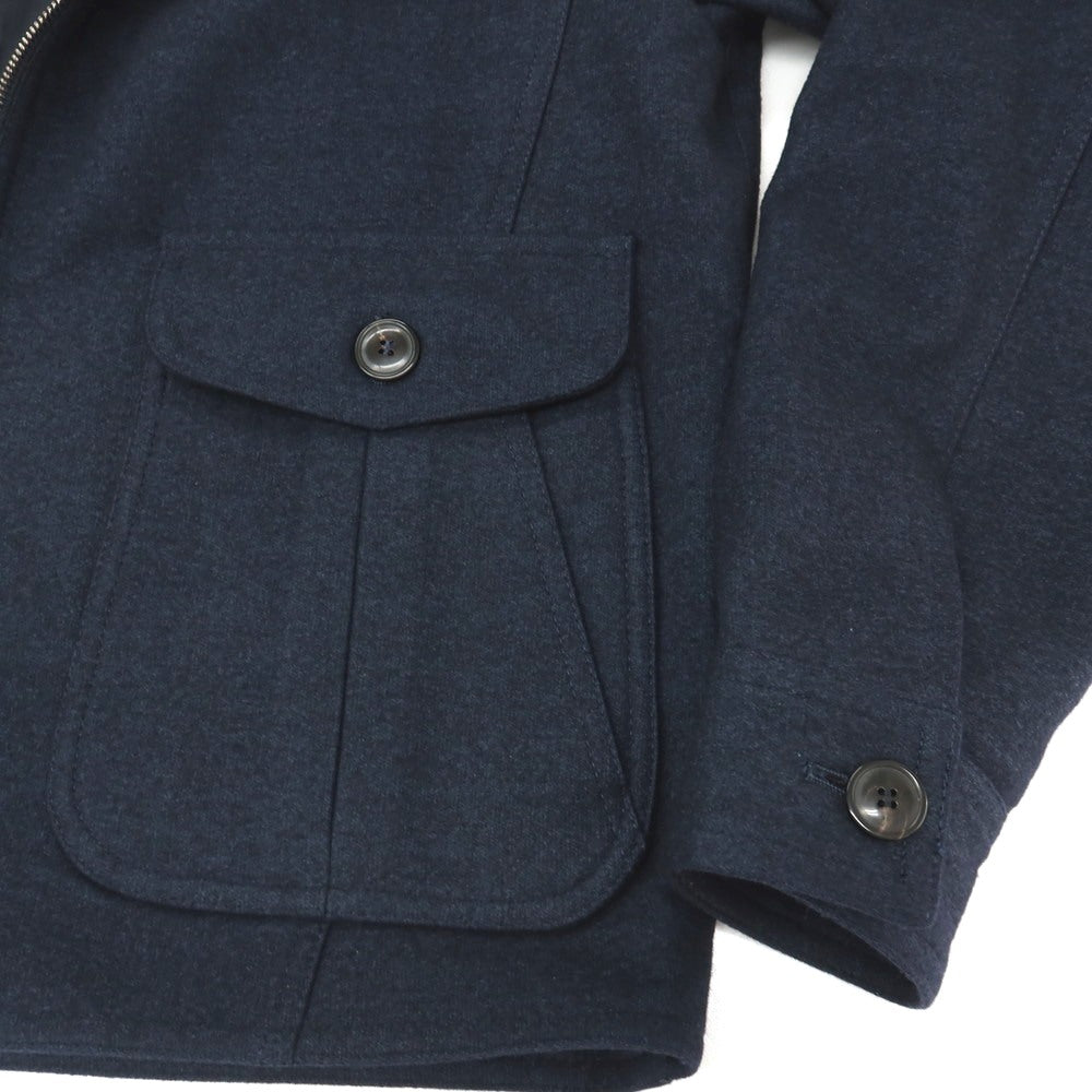【中古】リングヂャケット RING JACKET ウール ダブルジップ ワークジャケット ネイビー【サイズ48】【 状態ランクB 】【 メンズ 】