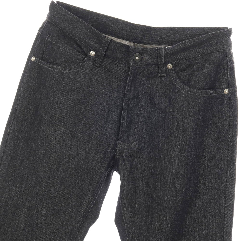 【中古】ニッケ イチハチキュウロク NIKKE 1896 ウール系 デニムパンツ ジーンズ ネイビーブラック系【サイズ表記なし(M位)】【 状態ランクA 】【 メンズ 】
