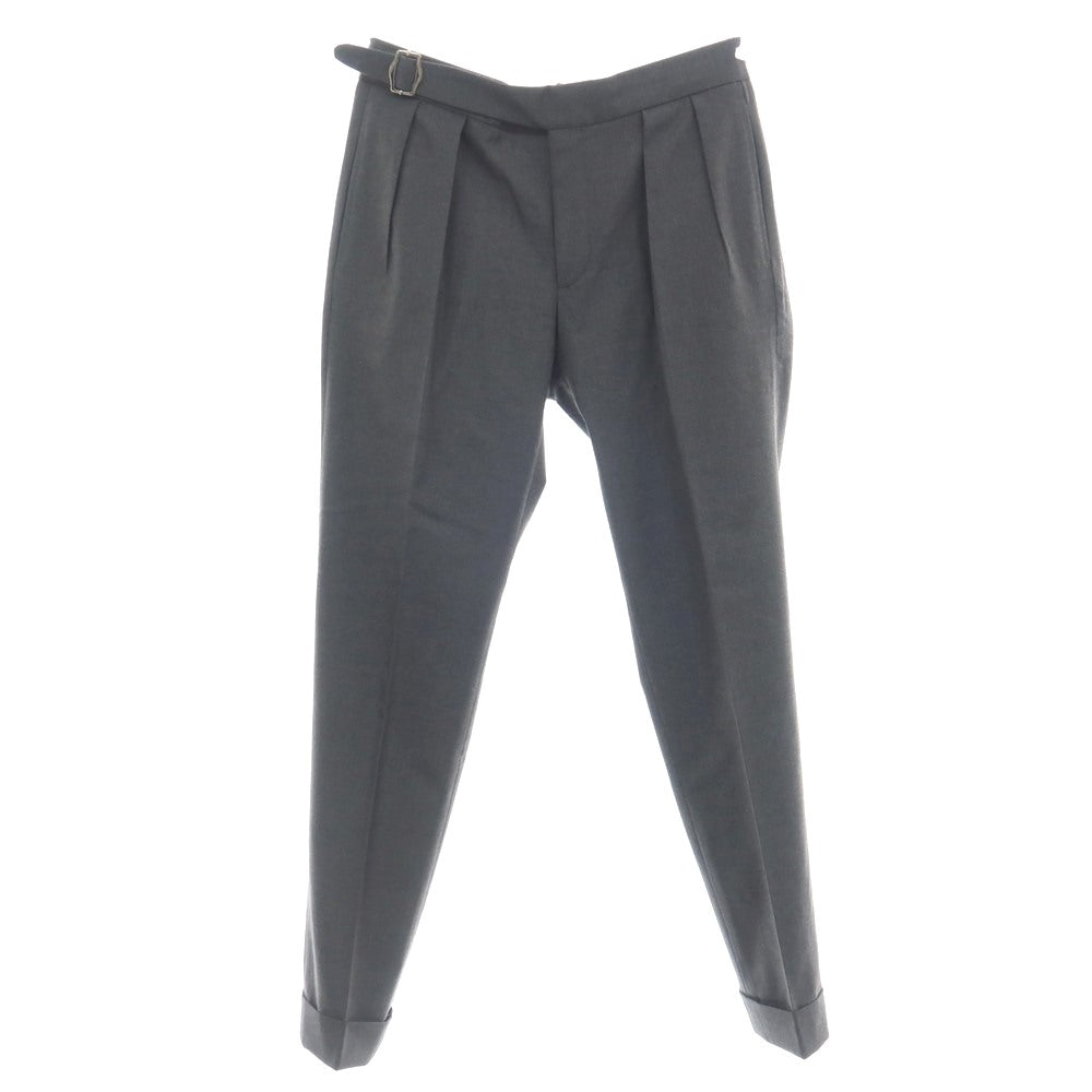 【中古】ジーティーアー G.T.A IL PANTALONE ウール ドレススラックスパンツ グレー【サイズ48】【 状態ランクC 】【 メンズ 】