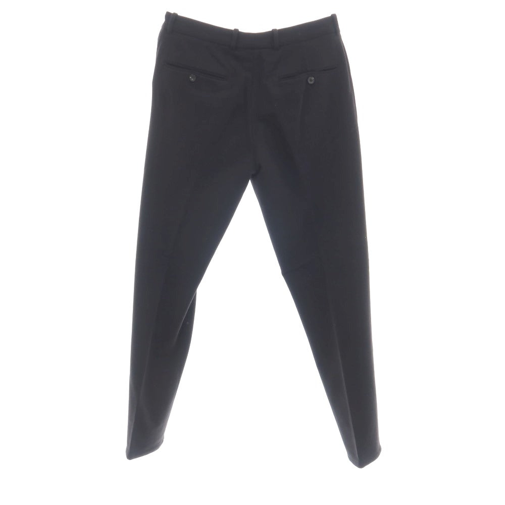 【中古】チルコロ1901 CIRCOLO 1901 コットン ジャージー 裏起毛 カジュアルスラックスパンツ ブラック【サイズ48】【 状態ランクB 】【 メンズ 】