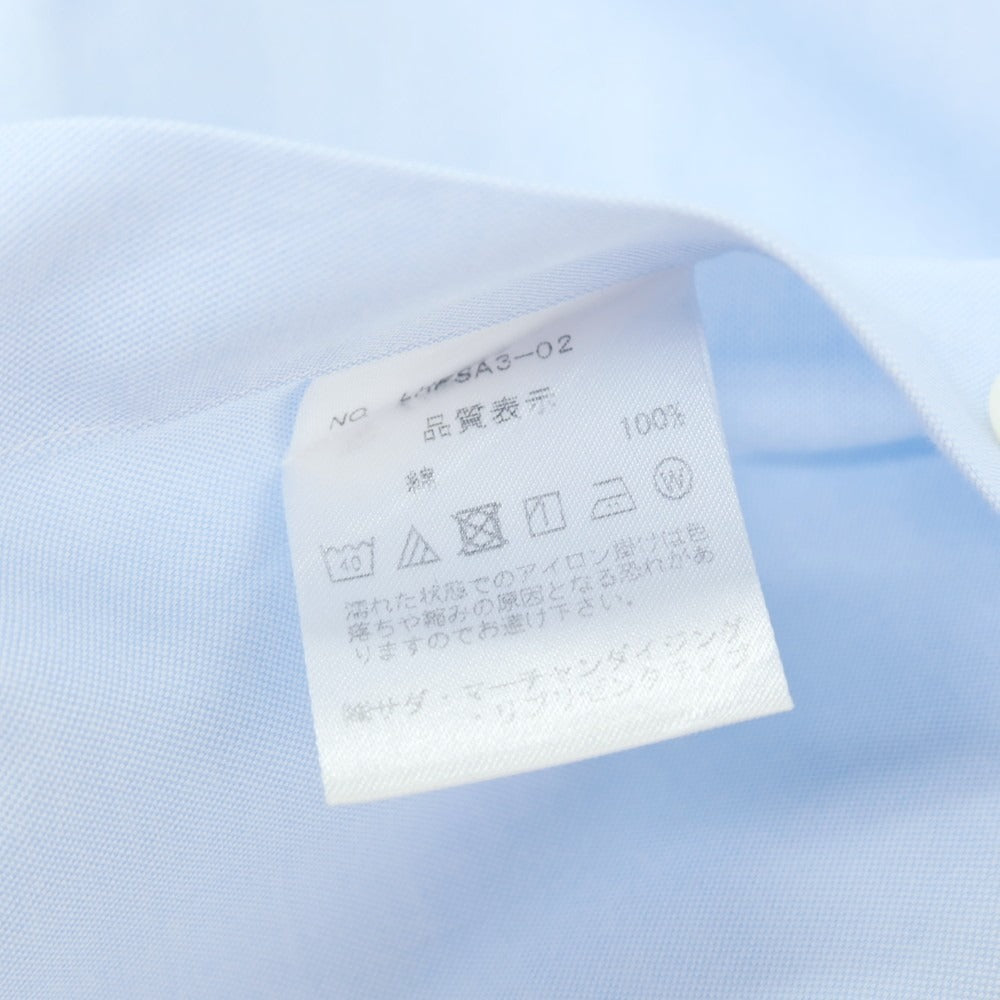 【中古】メイカーズシャツ カマクラ Makers Shirt 鎌倉 コットン レギュラーカラー ドレスシャツ ブルー【サイズ38-82】【 状態ランクB 】【 メンズ 】