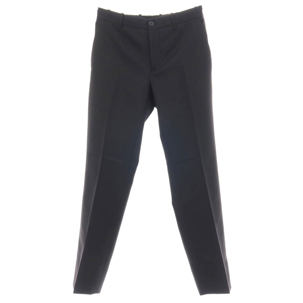 【中古】インコテックス INCOTEX ストレッチ ウールポリエステル イージースラックスパンツ ブラック【サイズ44】【 状態ランクB 】【 メンズ 】