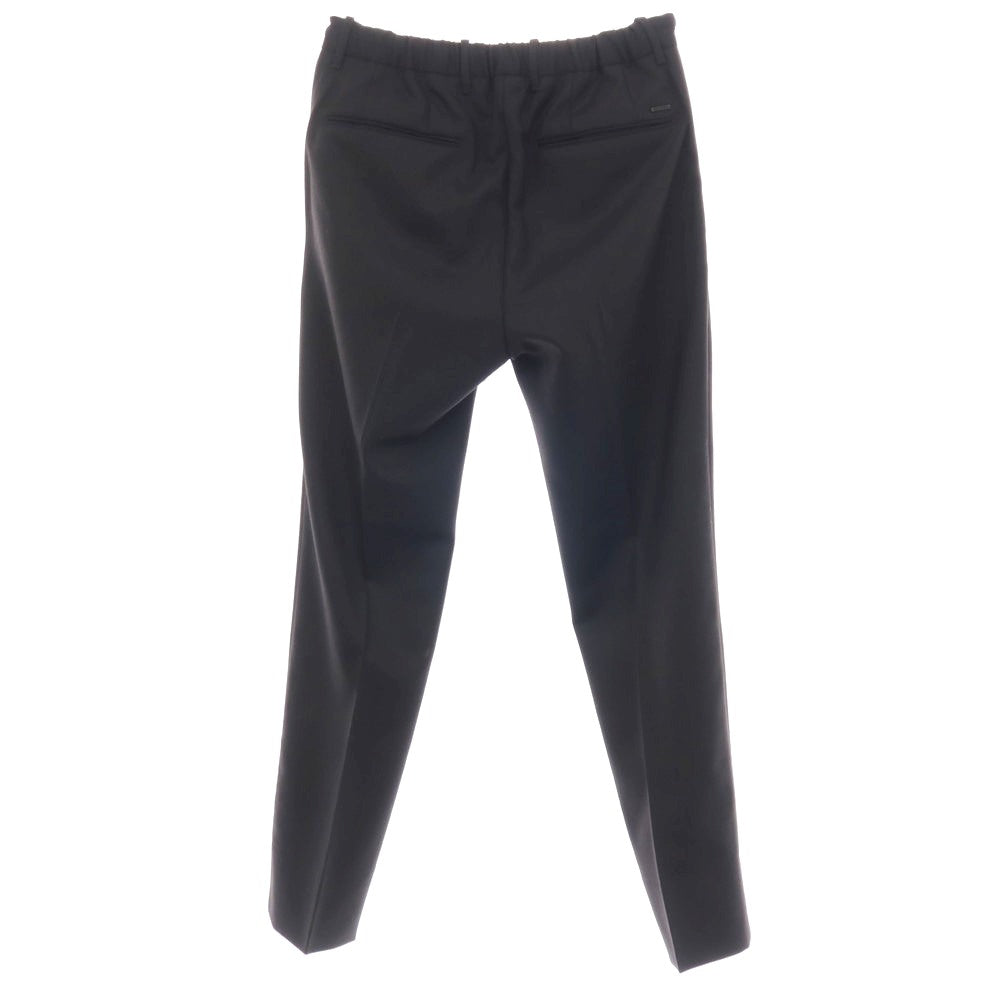 【中古】インコテックス INCOTEX ストレッチ ウールポリエステル イージースラックスパンツ ブラック【サイズ44】【 状態ランクB 】【 メンズ 】
