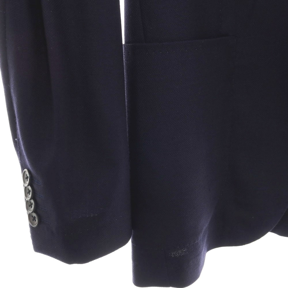 【中古】タリアトーレ TAGLIATORE ウールポリウレタン 2B テーラードジャケット ネイビー【サイズ42】【 状態ランクB 】【 メンズ 】