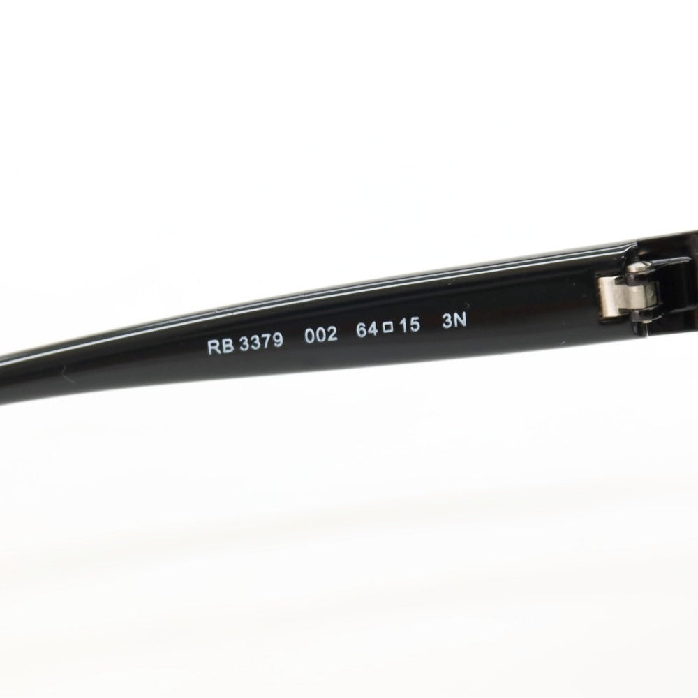 【中古】レイバン Ray-Ban RB3379 002 サングラス ブラック【サイズ64□15】【 状態ランクB 】【 メンズ 】