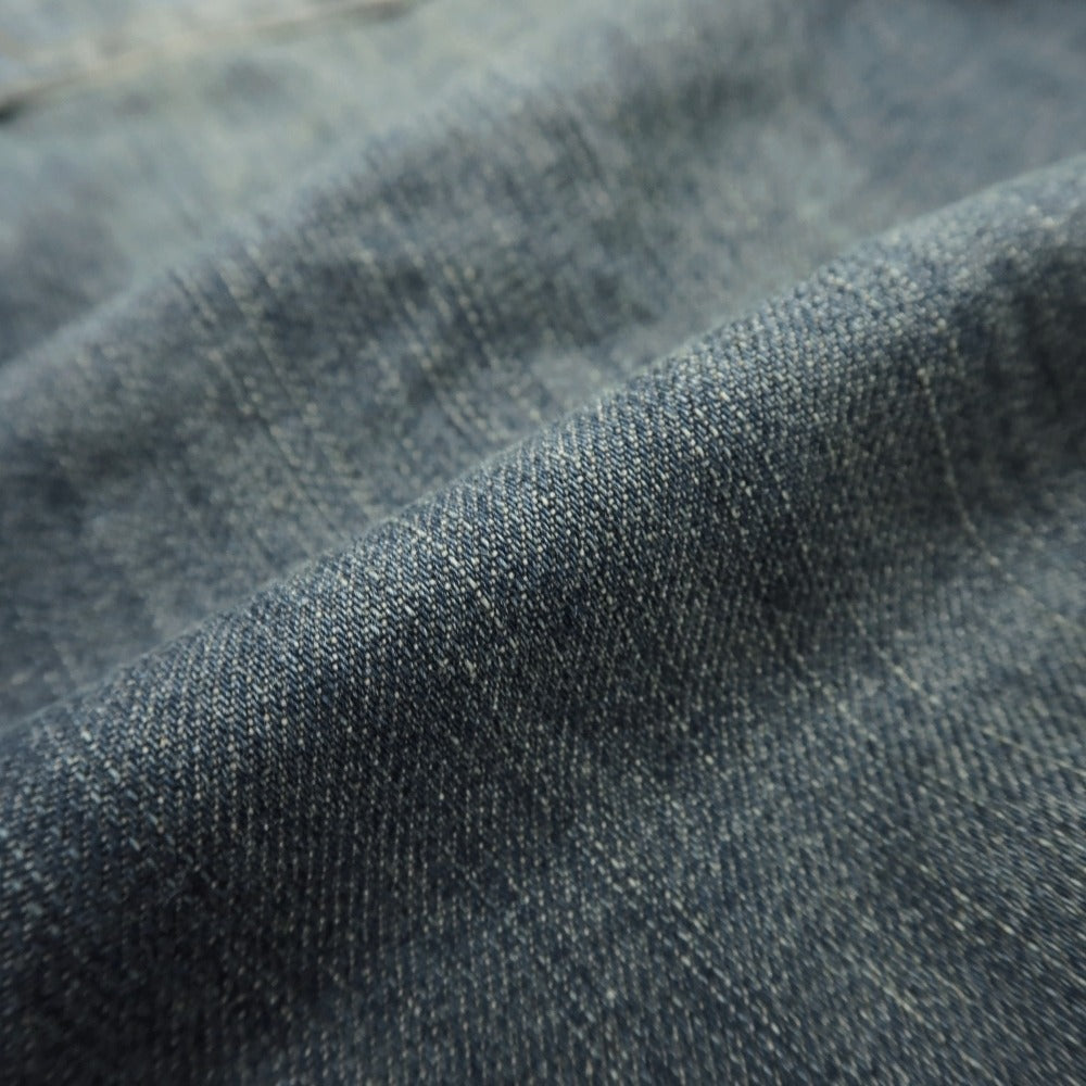 【中古】オールセインツ AllSaints コットン デニム カジュアルシャツ ネイビー【サイズM】【 状態ランクB 】【 メンズ 】