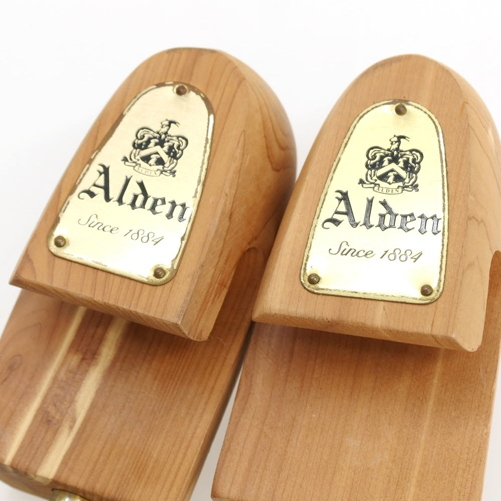 【中古】オールデン ALDEN 木製 シューツリー シューキーパー ベージュ【サイズS】【 状態ランクB 】【 メンズ 】