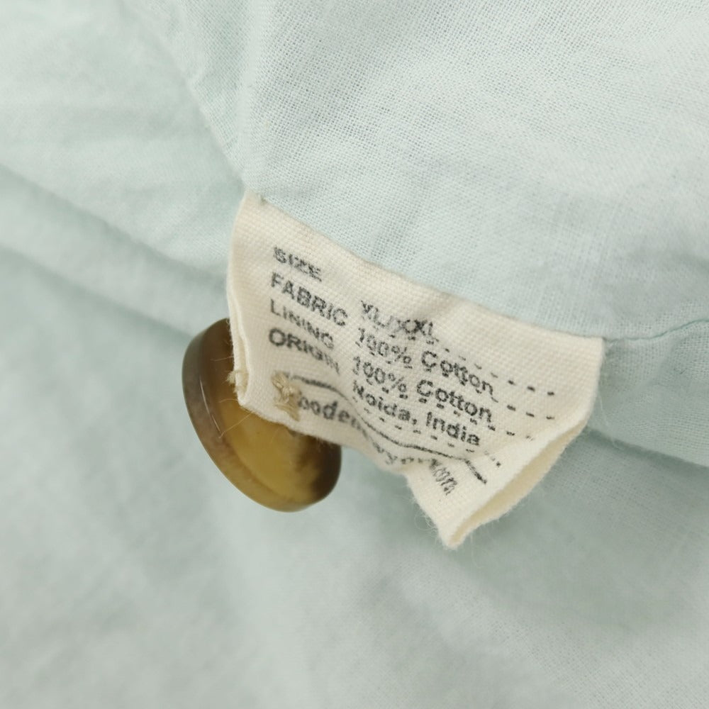 【中古】ボーディ BODE 中綿入り シグネチャーフローラル ワークウェアジャケット ブルー【サイズXL/XXL】【 状態ランクC 】【 メンズ 】