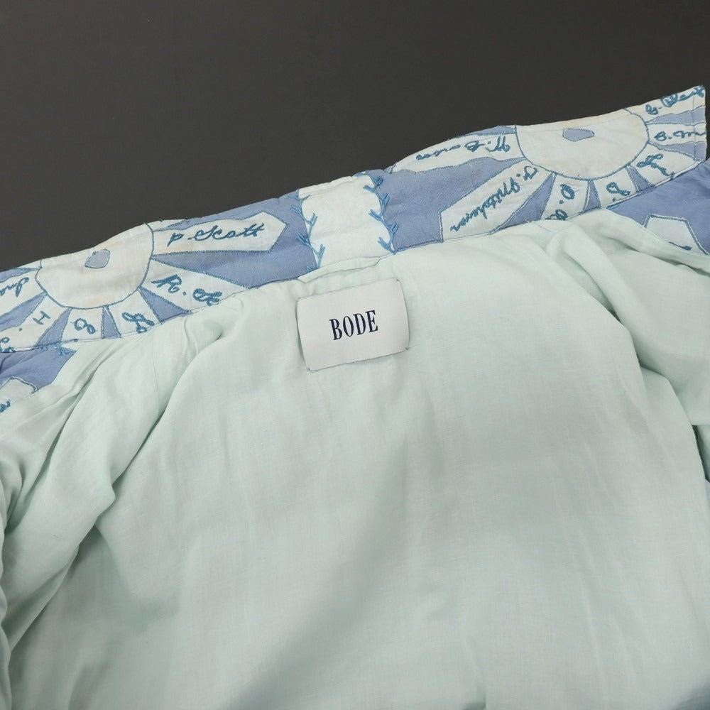 【中古】ボーディ BODE 中綿入り シグネチャーフローラル ワークウェアジャケット ブルー【サイズXL/XXL】【 状態ランクC 】【 メンズ 】