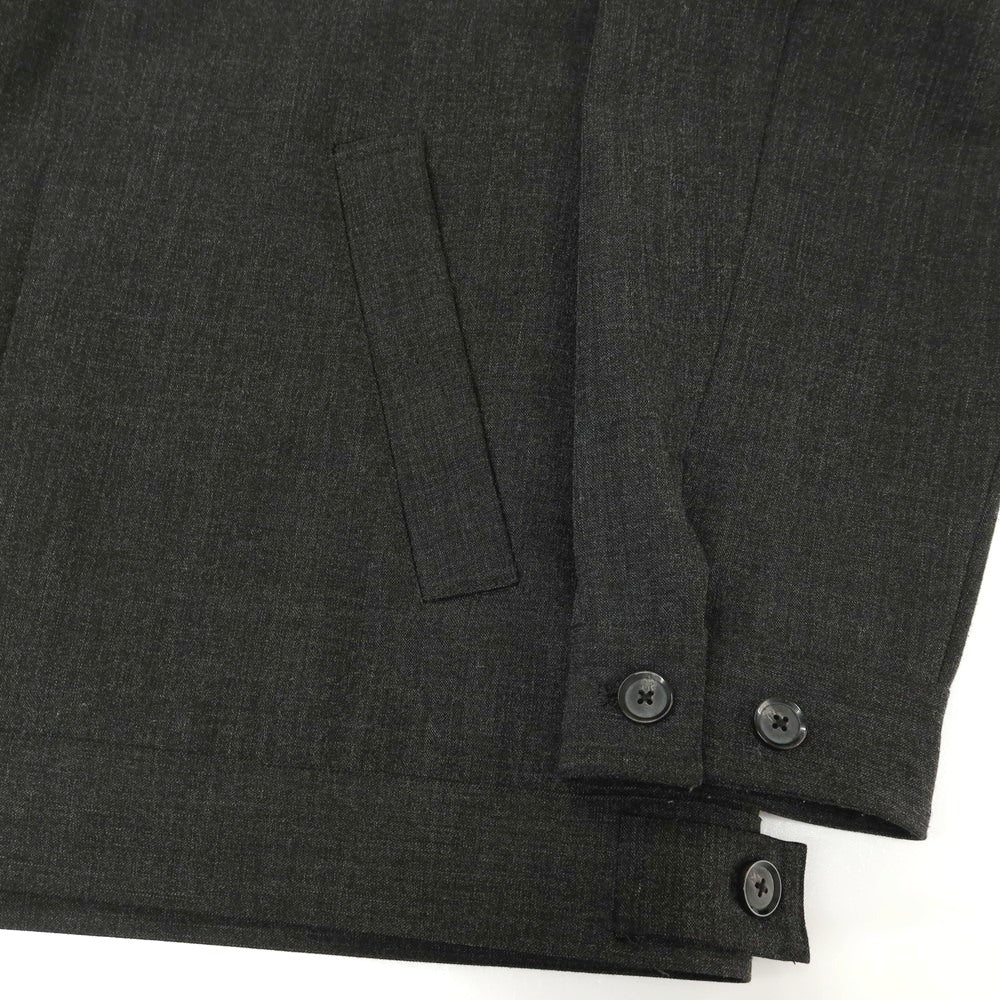 【中古】シップス エニィ SHIPS any ポリエステルレーヨンポリウレタン ブルゾン チャコール【サイズM】【 状態ランクB 】【 メンズ 】