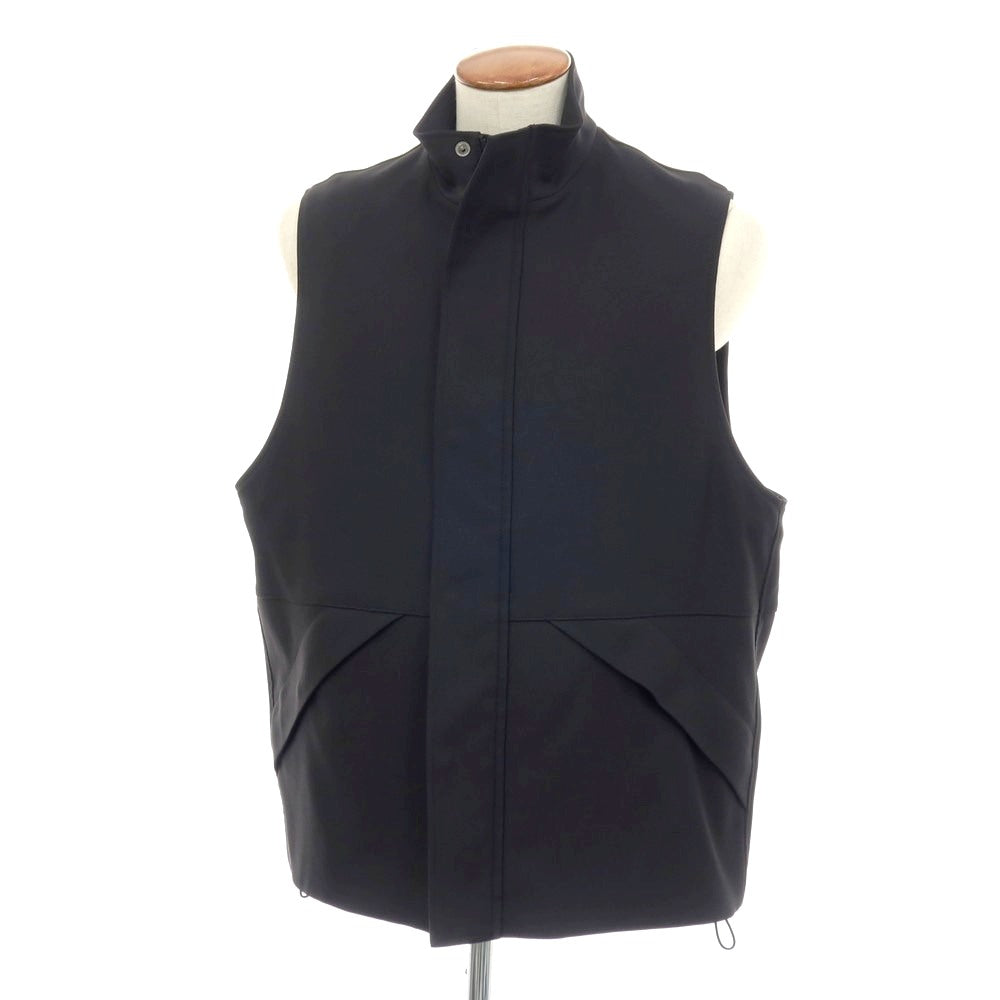 【中古】モンキータイム MONKEY TIME ポリエステル スタンドカラー ベスト ブルゾン ブラック【サイズM】【 状態ランクB 】【 メンズ 】