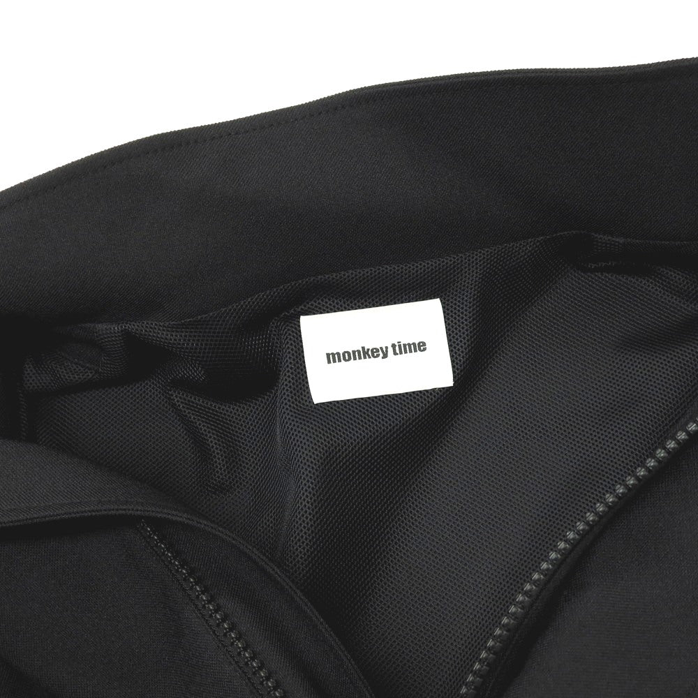 【中古】モンキータイム MONKEY TIME ポリエステル スタンドカラー ベスト ブルゾン ブラック【サイズM】【 状態ランクB 】【 メンズ 】