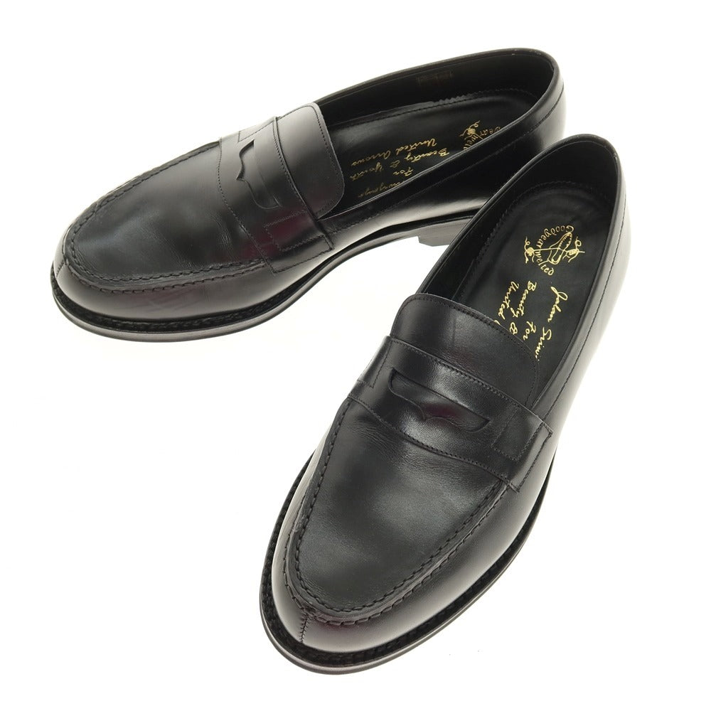 【中古】ジャランスリウァヤ JALAN SRIWIJAYA BEAUTY&YOUTH別注 レザー コインロファー ブラック【サイズ7 1/2】【 状態ランクB 】【 メンズ 】