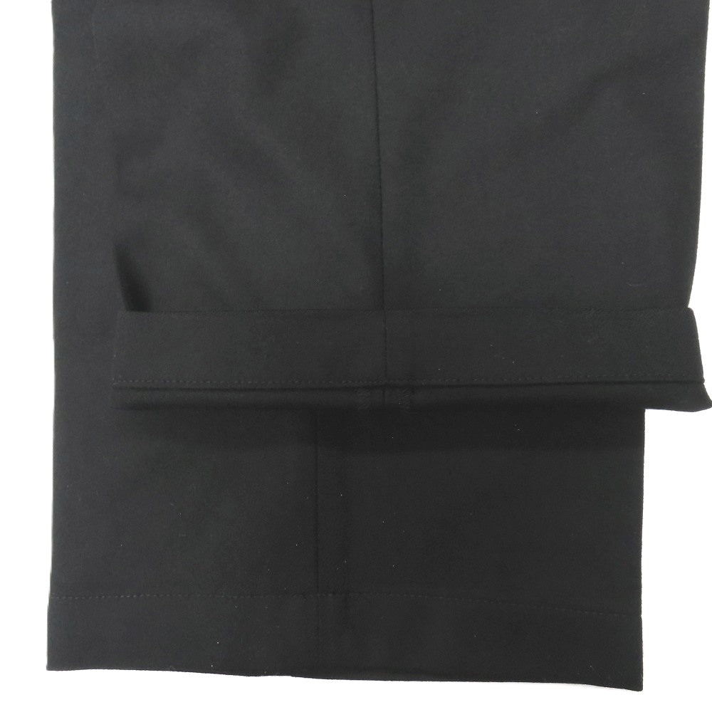 【中古】ジービーエス トラウザーズ GBS Trousers CESARE ウール イージー カジュアルスラックスパンツ ブラック【サイズ48】【 状態ランクB 】【 メンズ 】
