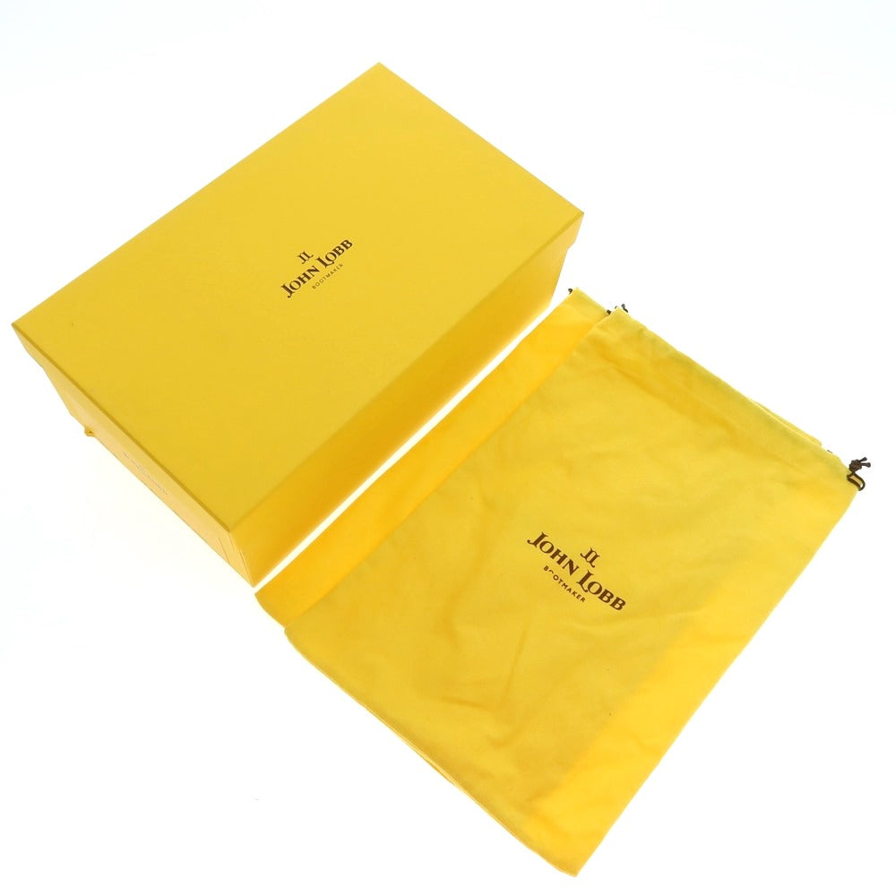 【中古】ジョンロブ John Lobb ROMSEY2 チャッカブーツ ブラウン【 サイズ7E 】【 状態ランクB 】【 メンズ 】