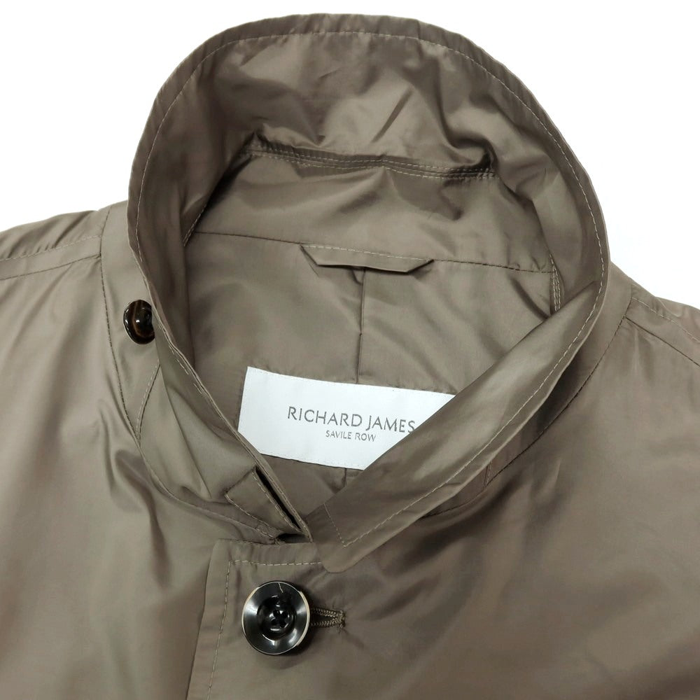 【中古】リチャードジェームス RICHARD JAMES パッカブル ポリエステル ステンカラーコート グレー【サイズL】【 状態ランクB 】【 メンズ 】