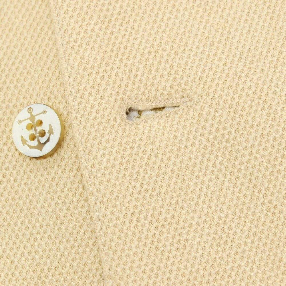 【中古】【未使用】トゥエンティワン TWENTY ONE ALE コットンポリエステル カジュアル系ジレ ベスト ベージュ【サイズ48】【 状態ランクS 】【 メンズ 】