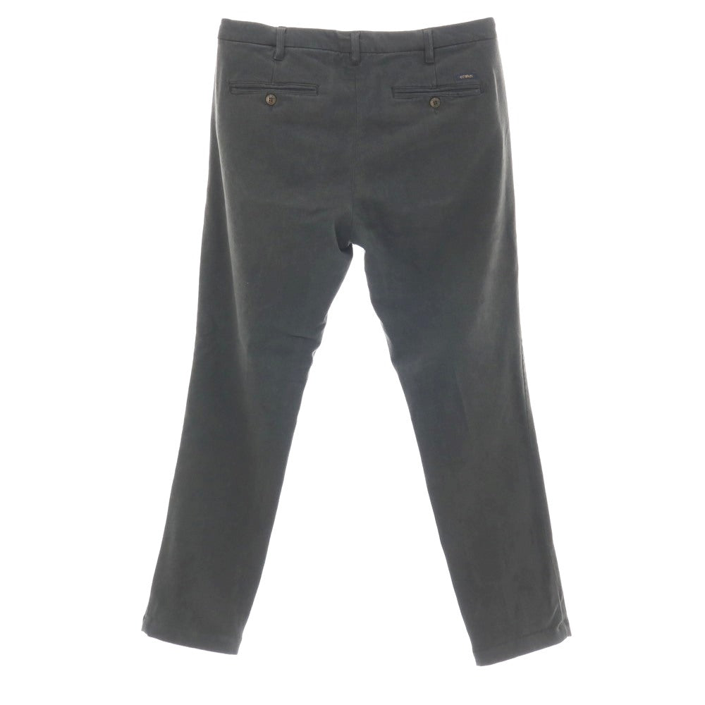 【中古】フォーティーウエフト 40Weft Lenny ストレッチ テンセルコットン ワークパンツ ダークグレー【サイズ48】【 状態ランクC 】【 メンズ 】