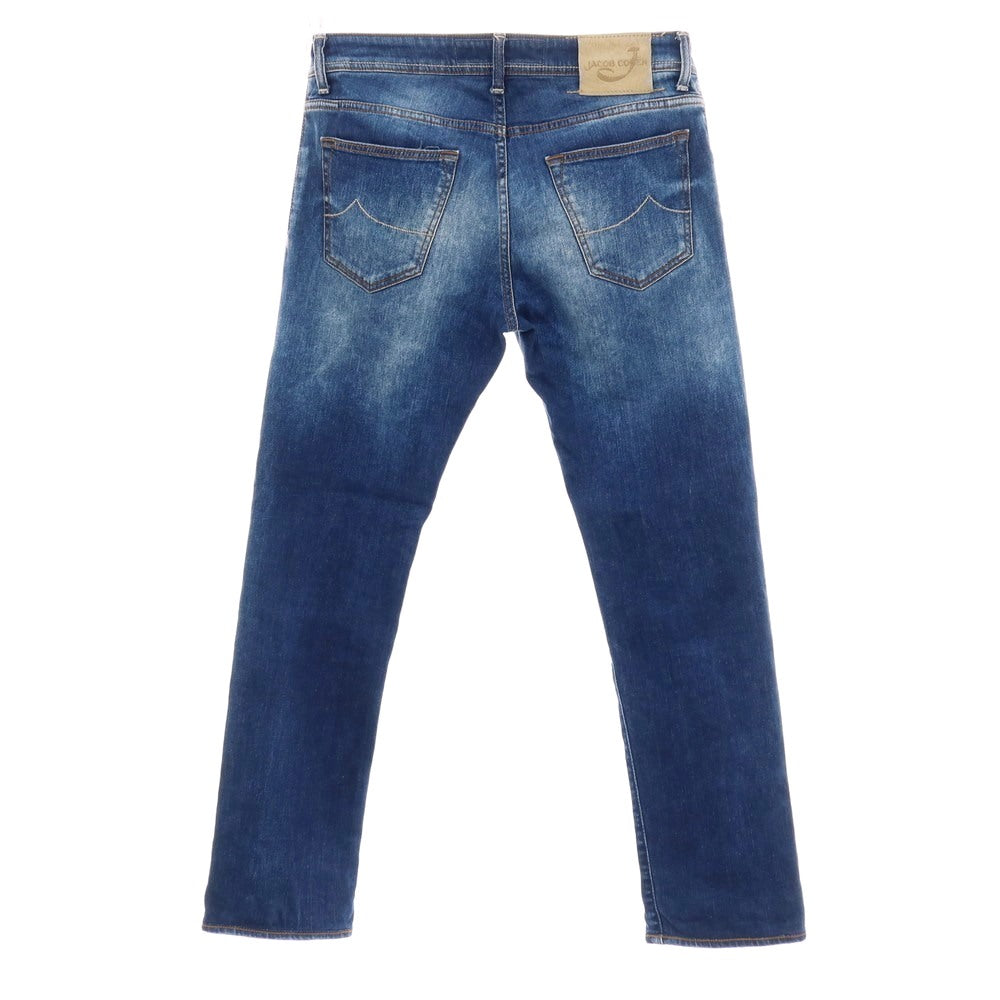 【中古】ヤコブコーエン JACOB COHEN PW622 COMF ストレッチ コットン デニムパンツ ジーンズ ネイビー【サイズ33】【 状態ランクC 】【 メンズ 】