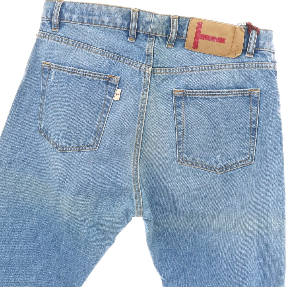 【中古】【未使用】トラマロッサ Tramarossa SONORA コットン デニムパンツ ジーンズ ブルー【サイズ32】【 状態ランクS 】【 メンズ 】