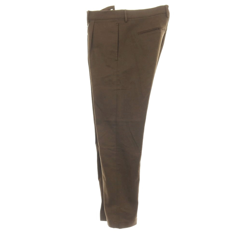 【中古】ベルウィッチ BERWICH pascal ストレッチ ツイルコットン カジュアルスラックスパンツ ブラウン【サイズ50】【 状態ランクA 】【 メンズ 】