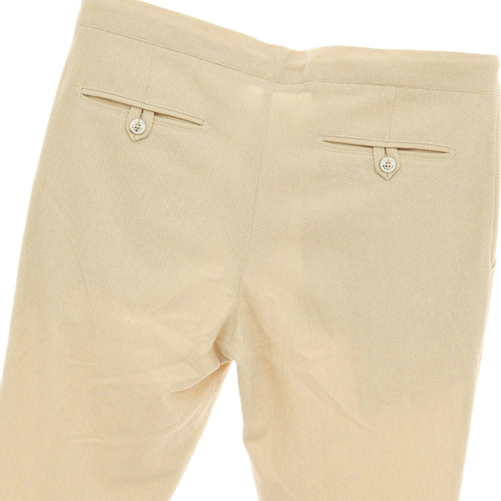 【中古】トゥエンティワン TWENTY ONE コットンポリエステル イージースラックスパンツ ベージュ【サイズ48】【 状態ランクB 】【 メンズ 】