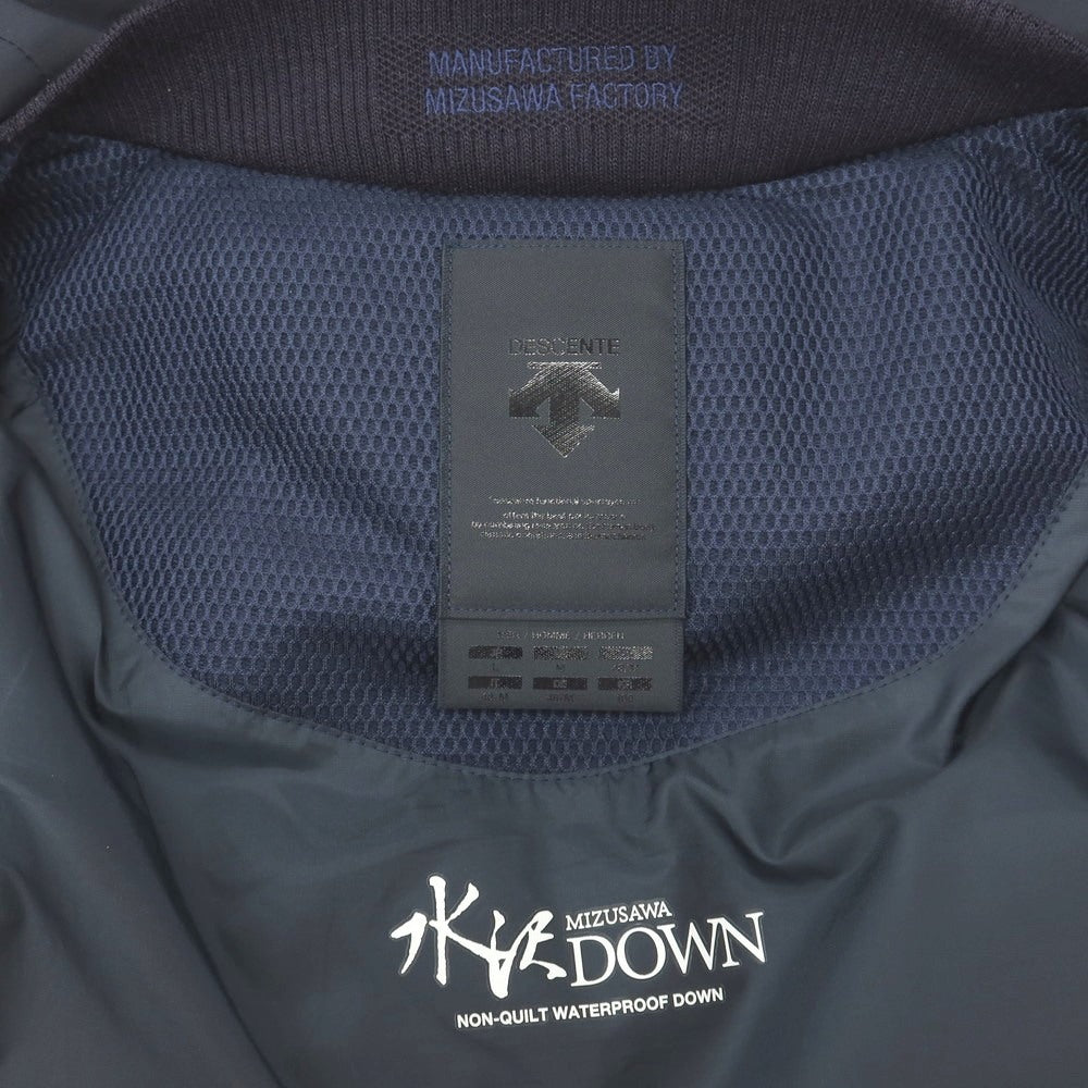 【中古】デサント DESCENTE 水沢ダウン マウンテニア ダウンジャケット ネイビー【サイズL】【 状態ランクB 】【 メンズ 】