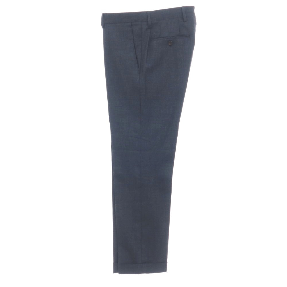 【中古】ラルディーニ LARDINI ウール 3つボタンスーツ ネイビー【サイズ48】【 状態ランクD 】【 メンズ 】
