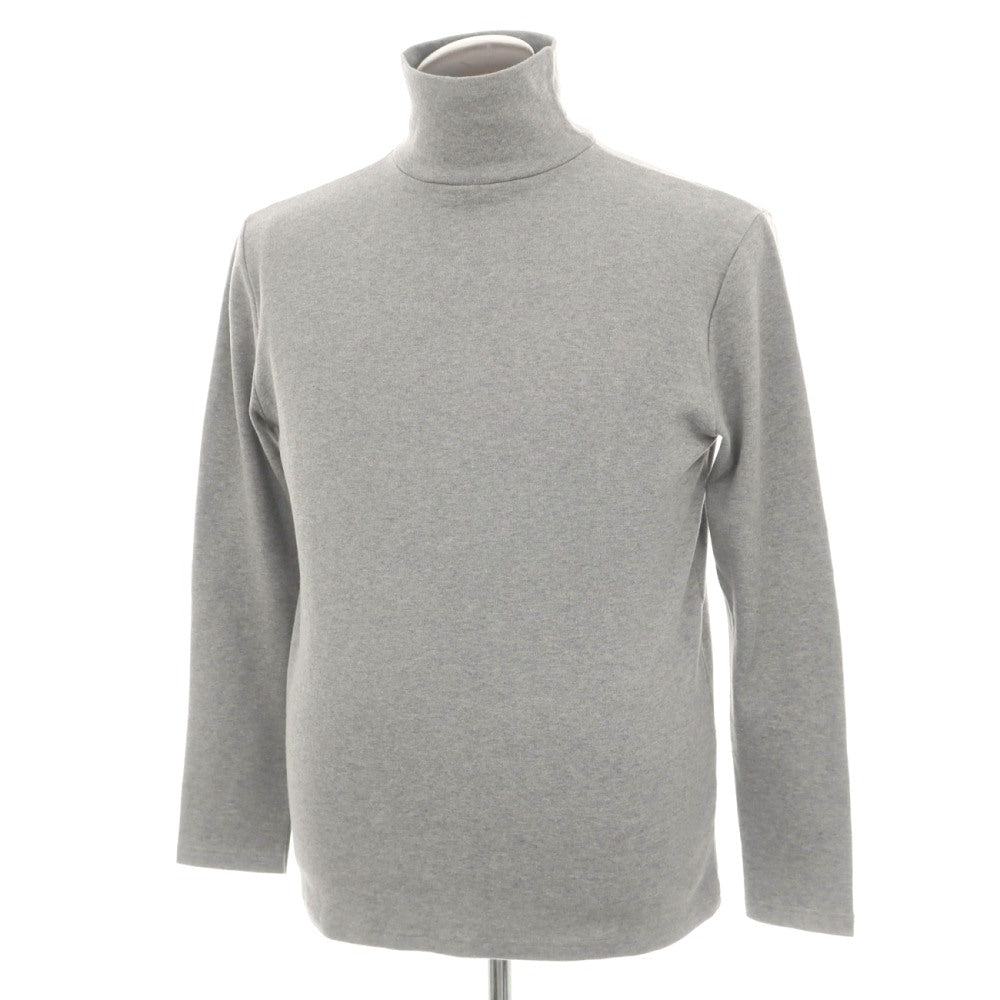 【中古】バンドール BANDOL コットン系 ジャージー タートルネック 長袖Tシャツ グレー【サイズL】【 状態ランクB 】【 メンズ 】