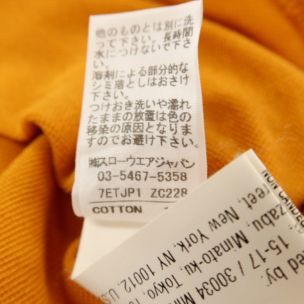 【中古】ザノーネ ZANONE アイスピケコットン 半袖ポロシャツ オレンジ【サイズ50】【 状態ランクC 】【 メンズ 】