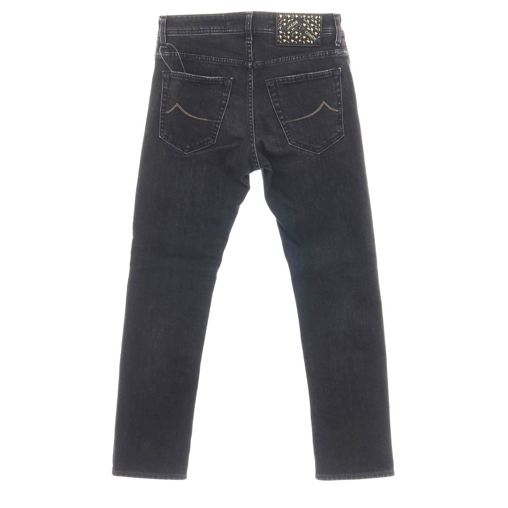 【中古】ヤコブコーエン JACOB COHEN NICK ストレッチ コットンポリエステル デニムパンツ ジーンズ ブラック【サイズ30】【 状態ランクB 】【 メンズ 】