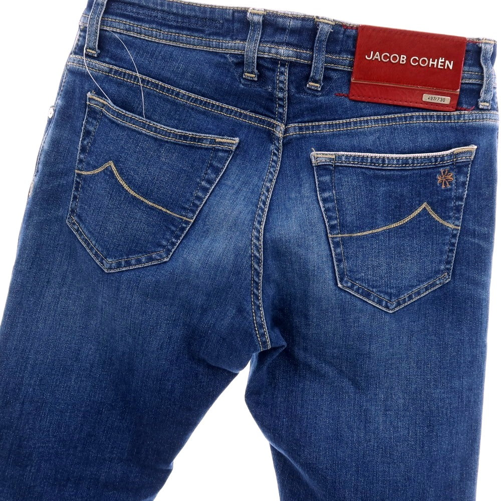 【中古】ヤコブコーエン JACOB COHEN NICK LTD ストレッチ コットンエラストマルチエステル デニムパンツ ジーンズ ブルー【サイズ30】【 状態ランクB 】【 メンズ 】