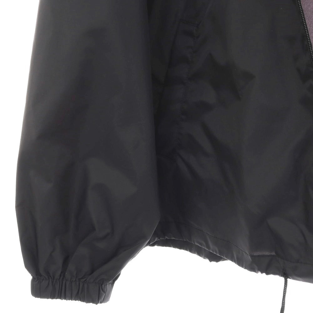 【中古】ヴェルサーチ スポーツ VERSACE SPORT パッカブル ナイロン系 スタンドカラー ブルゾン ブラック【サイズ表記なし(XL位)】【 状態ランクB 】【 メンズ 】