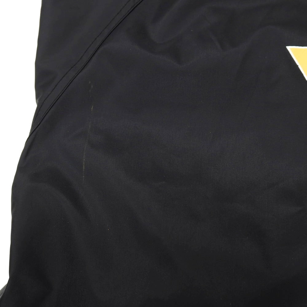 【中古】ヴェルサーチ スポーツ VERSACE SPORT パッカブル ナイロン系 スタンドカラー ブルゾン ブラック【サイズ表記なし(XL位)】【 状態ランクB 】【 メンズ 】