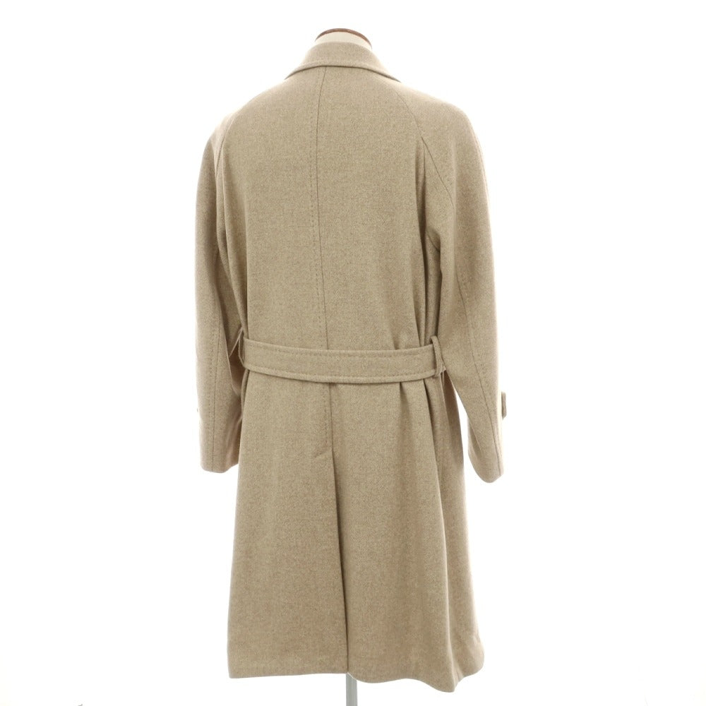 【新品】ティト アレグレット TITO ALLEGRETTO ウールカシミヤ メランジ ダブルブレストコート ベージュ【サイズ48】【 状態ランクN 】【 メンズ 】