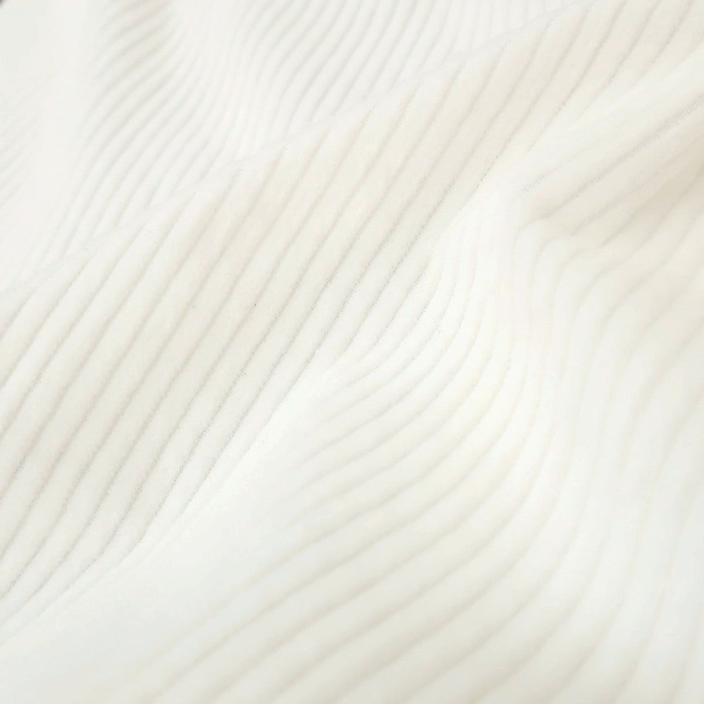 【新品】マリアサンタンジェロ Maria Santangelo ASPEN コットン コーデュロイ オープンカラー カジュアルシャツ オフホワイト【サイズXS】【 状態ランクN 】【 メンズ 】