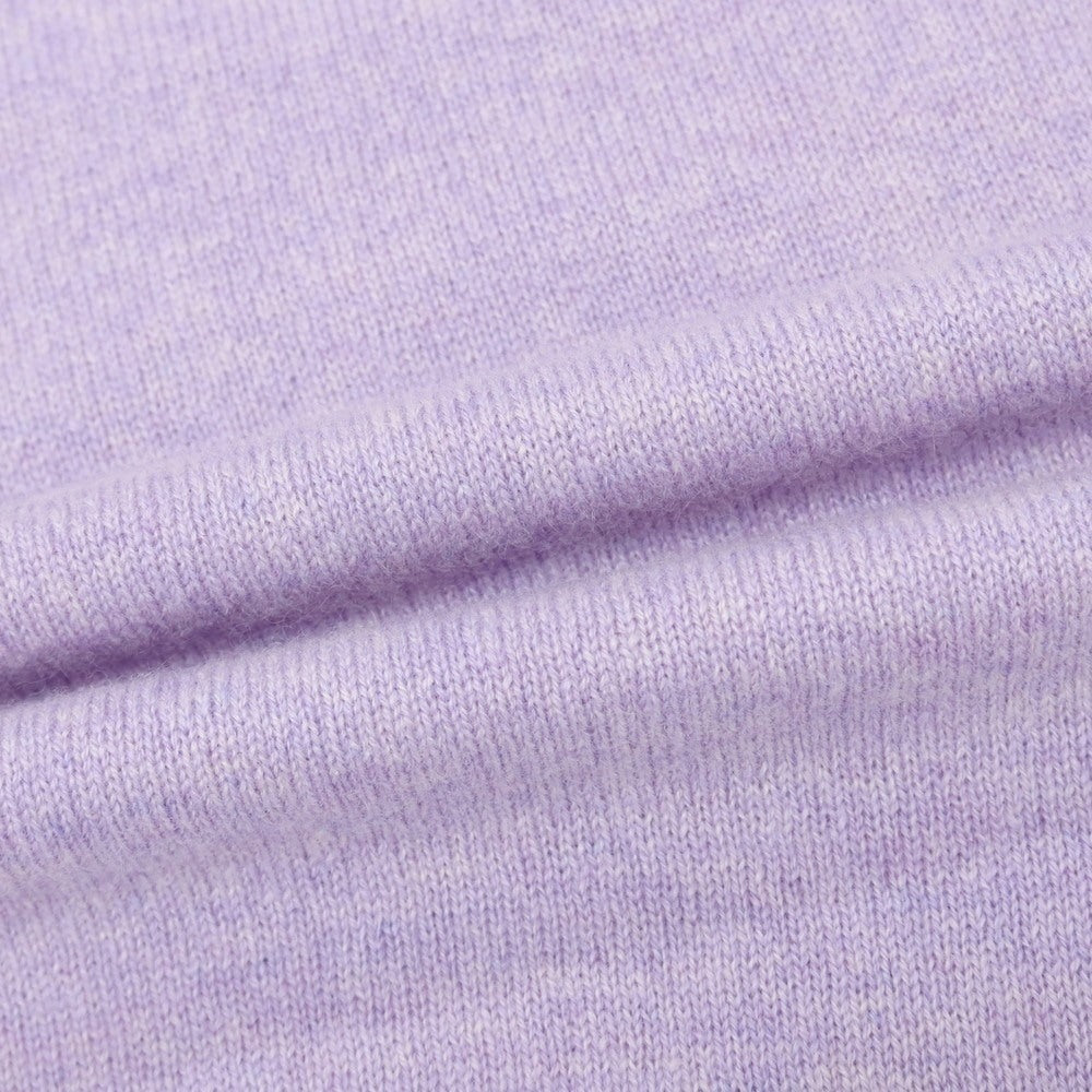 【新品アウトレット】セッテフィーリ カシミア Settefili Cashmere カシミヤ クルーネック プルオーバーニット ラベンダー【サイズ50/M】【 状態ランクN- 】【 メンズ 】