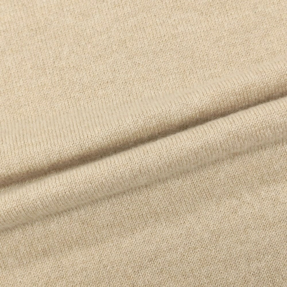 【新品アウトレット】セッテフィーリ カシミア Settefili Cashmere カシミヤ クルーネック プルオーバーニット ベージュ【サイズ46/XS】【 状態ランクN- 】【 メンズ 】