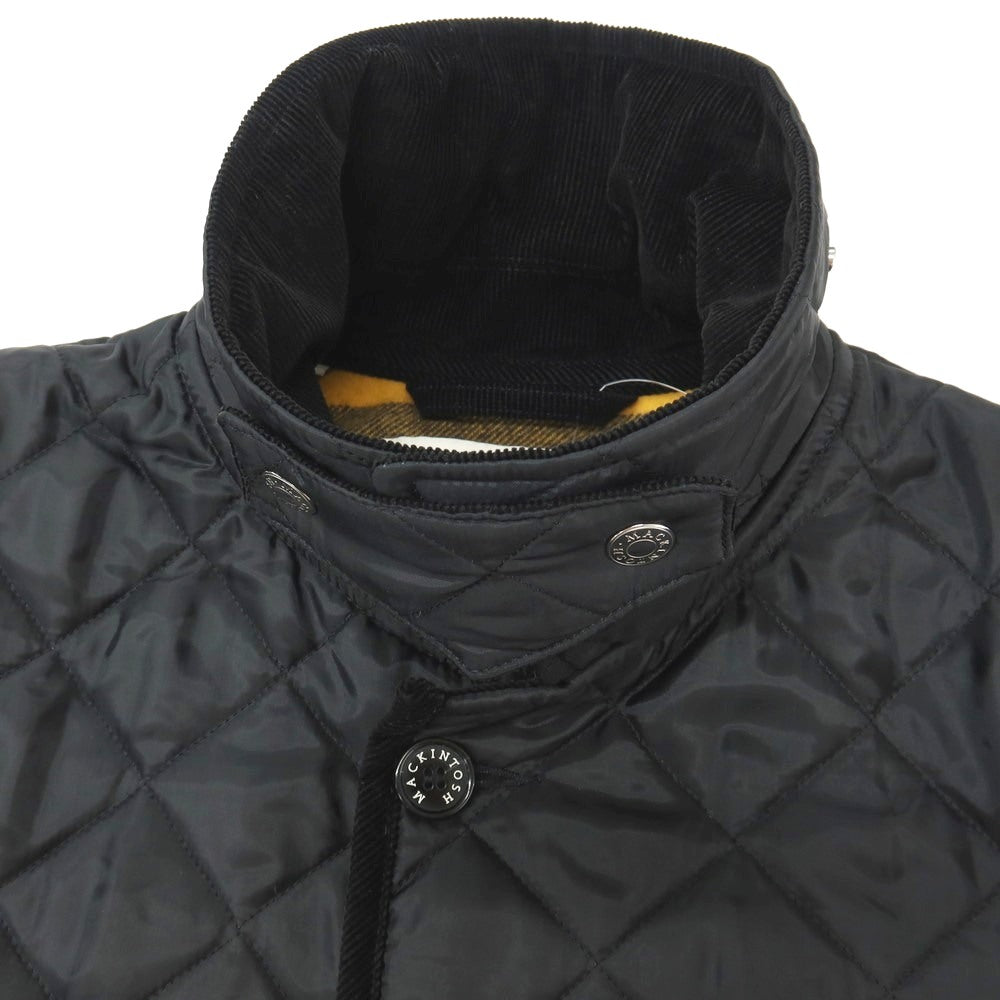【中古】マッキントッシュ Mackintosh BEATTOCK ポリエステル 中綿入り キルティングコート ブラック【サイズ38】【 状態ランクB 】【 メンズ 】