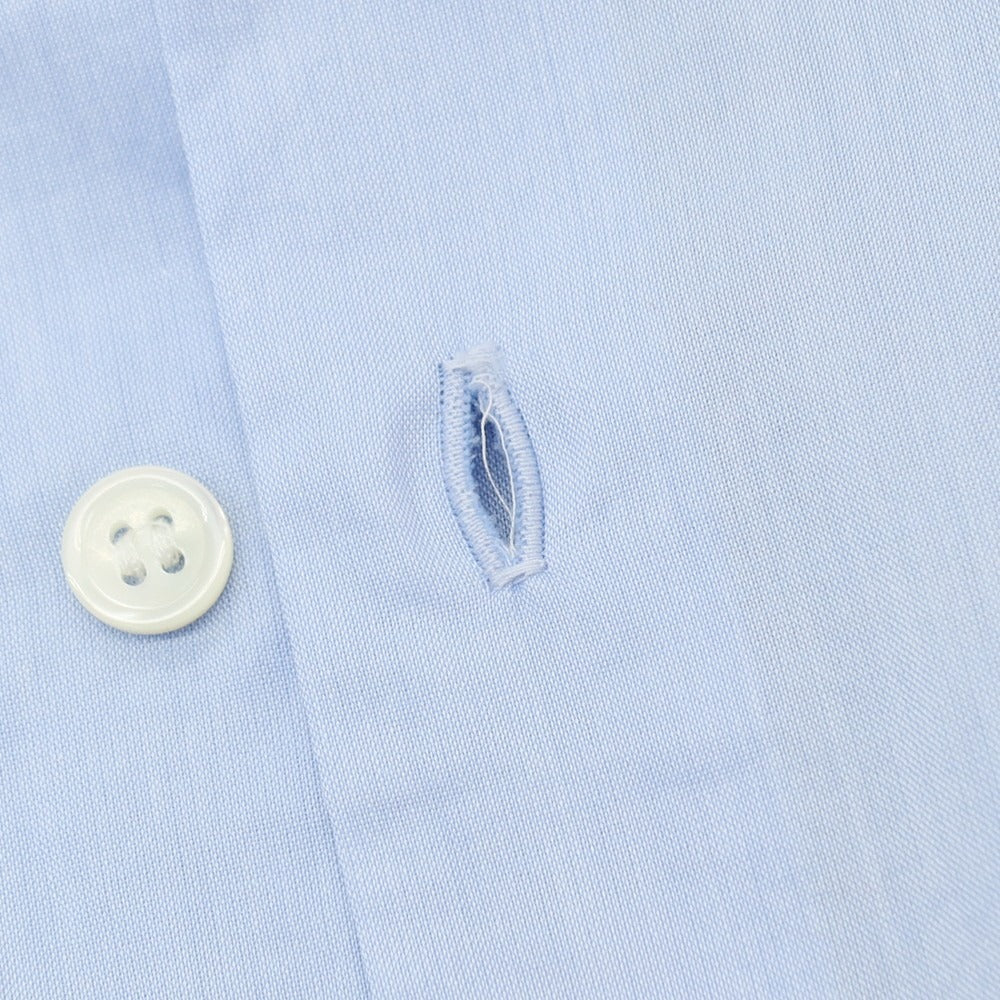 【中古】コムデギャルソン オムドゥ COMME des GARCONS HOMME DEUX 2024年春夏 コットン レギュラーカラー 半袖シャツ ライトブルー【サイズM】【 状態ランクB 】【 メンズ 】