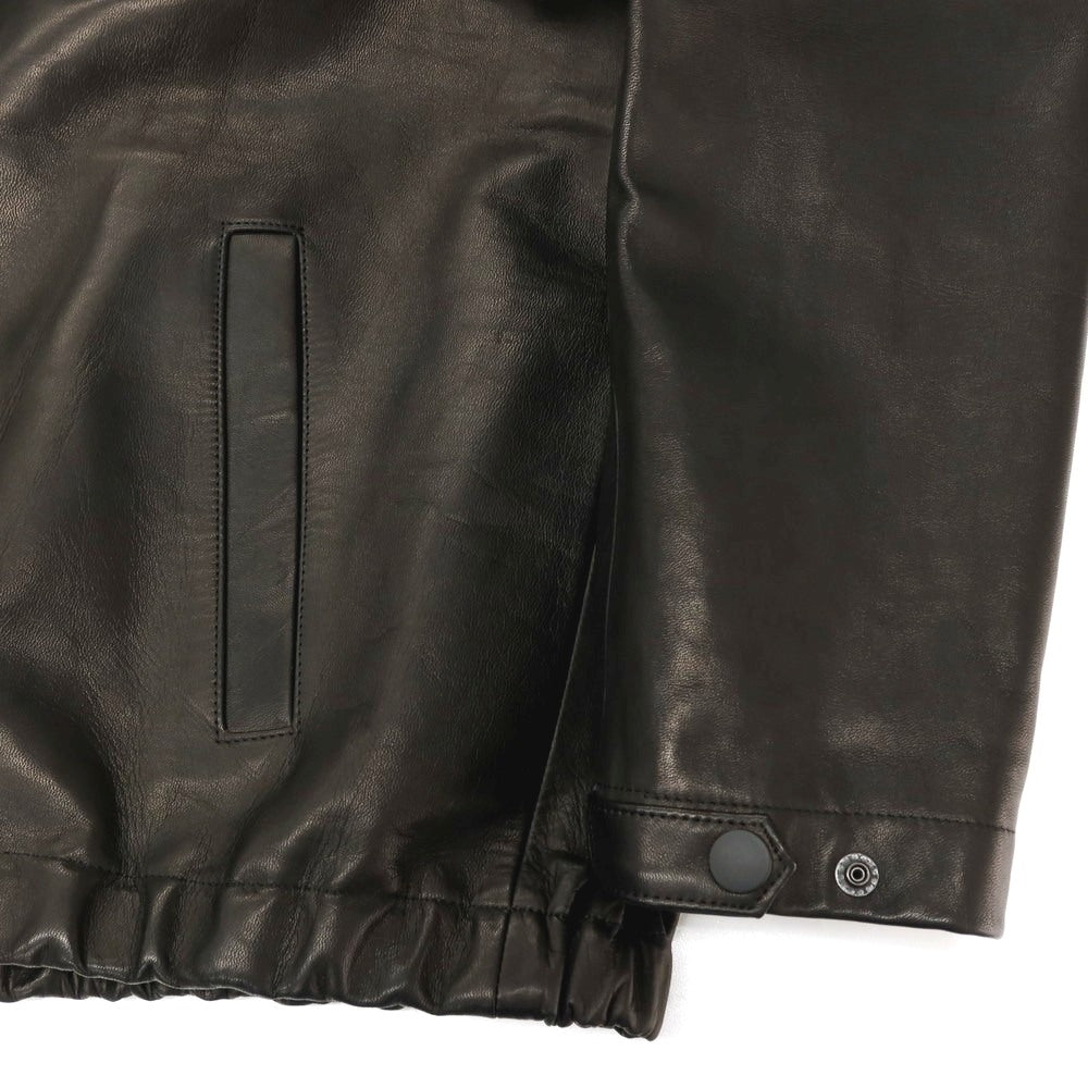 【中古】セモー semoh URBAN RESEARCH別注 2025年秋冬 ホース レザーブルゾン ブラック系【サイズ2】【 状態ランクA 】【 メンズ 】