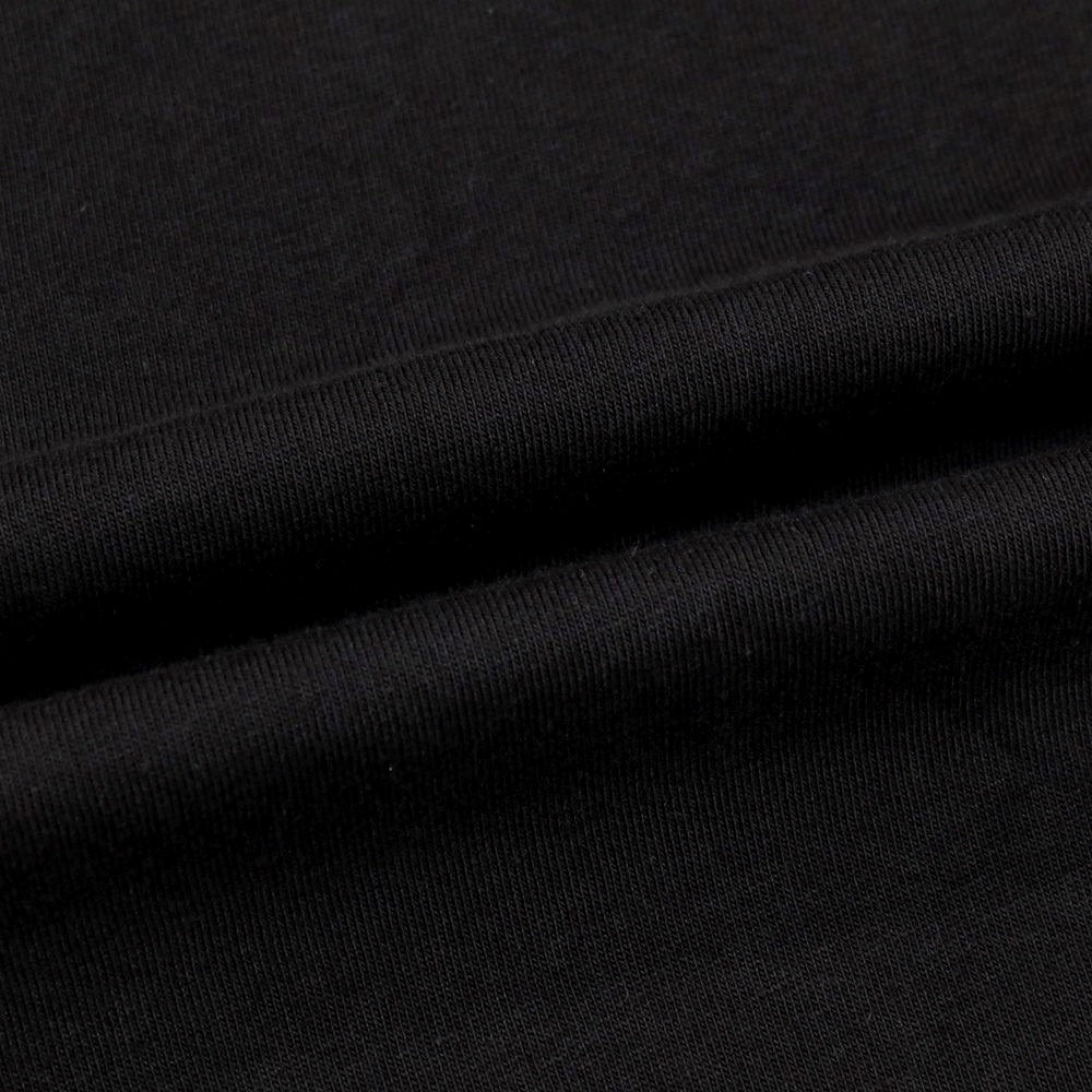 【中古】アディダス adidas コットン スリーストライプス クルーネック 長袖Tシャツ ブラック【サイズ2XL】【 状態ランクA 】【 メンズ 】