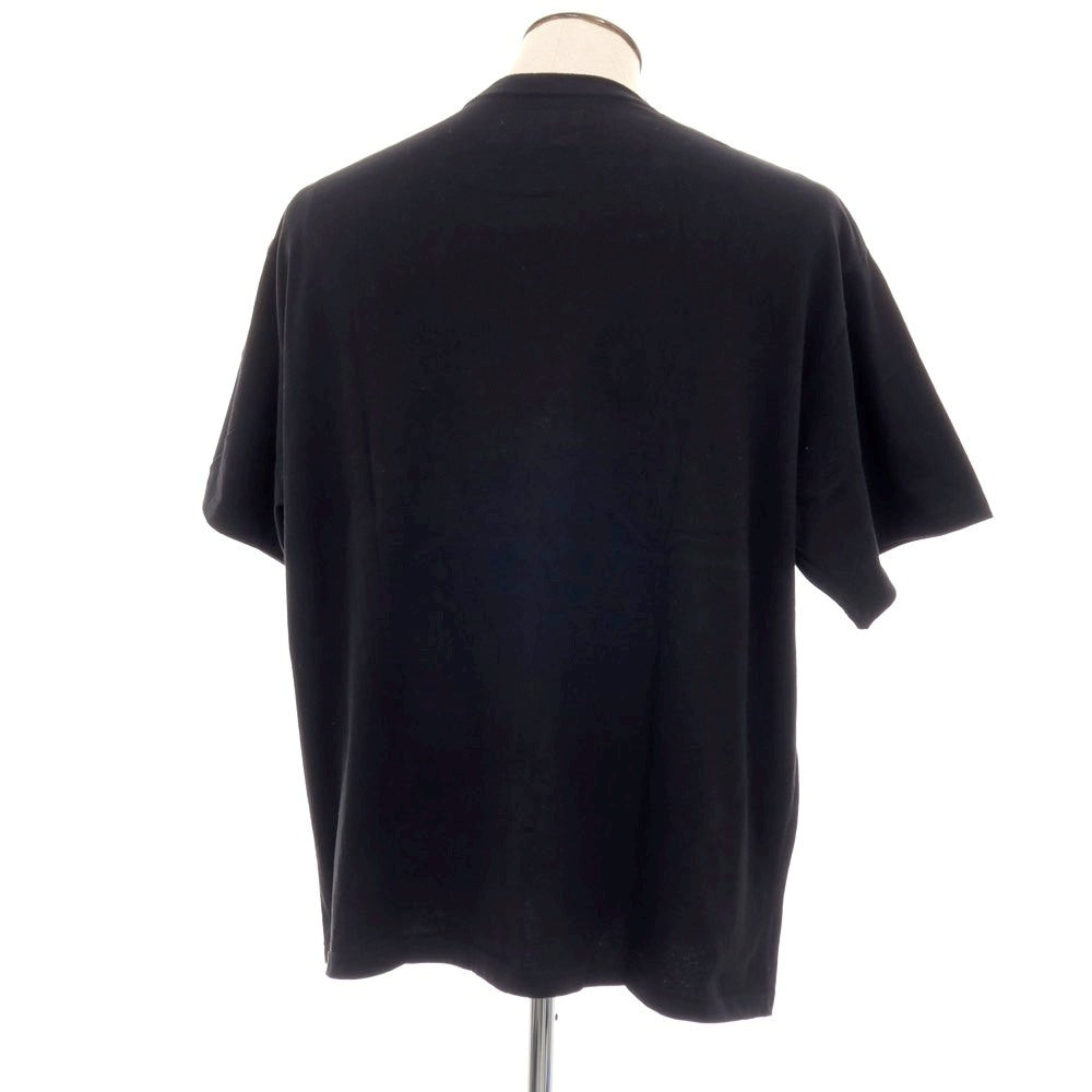 【中古】ディスイズネバーザット thisisneverthat × FARAH コットン クルーネック 半袖Tシャツ ブラック【サイズXL】【 状態ランクB 】【 メンズ 】