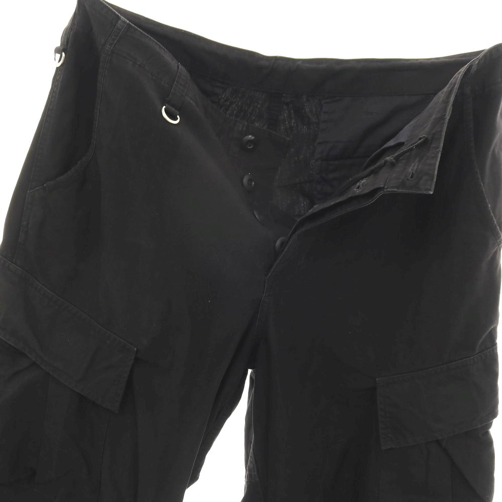 【SALE10%OFF/返品不可】【中古】ユニフォームエクスペリメント uniform experiment リップストップ コットン カーゴパンツ ブラック【 サイズ4 】【 状態ランクC 】【 メンズ 】