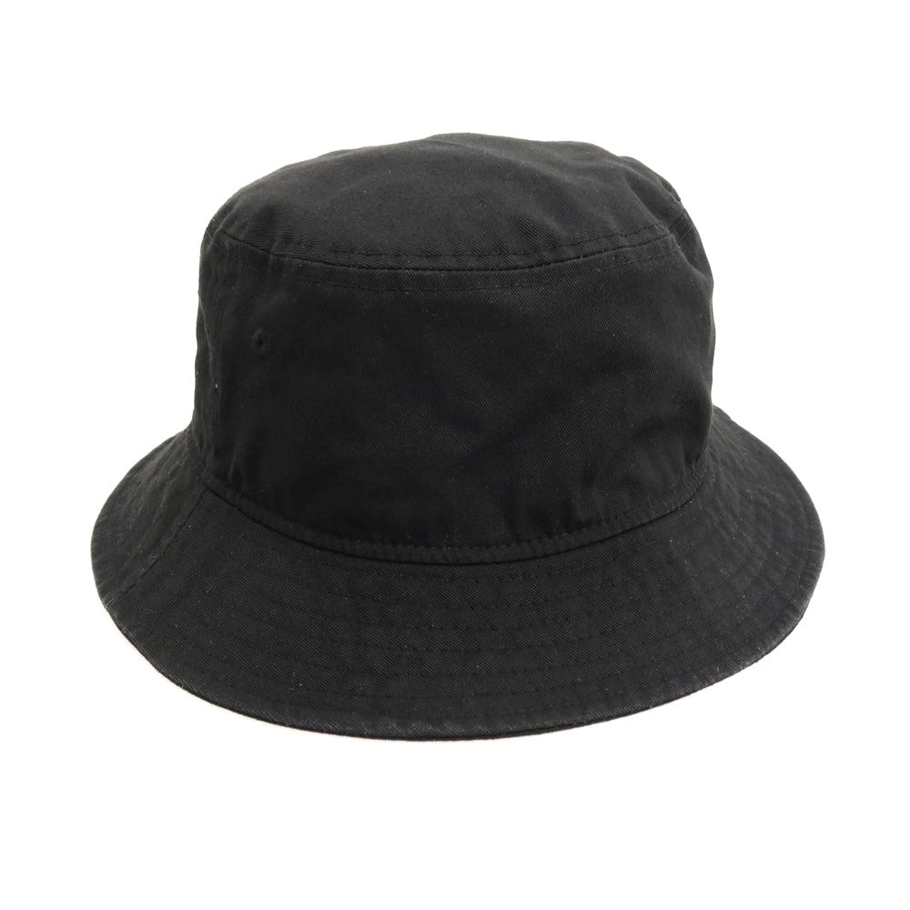【中古】ニューエラ NEW ERA コットン バケットハット 帽子 ブラック【サイズL/XL】【 状態ランクB 】【 メンズ 】