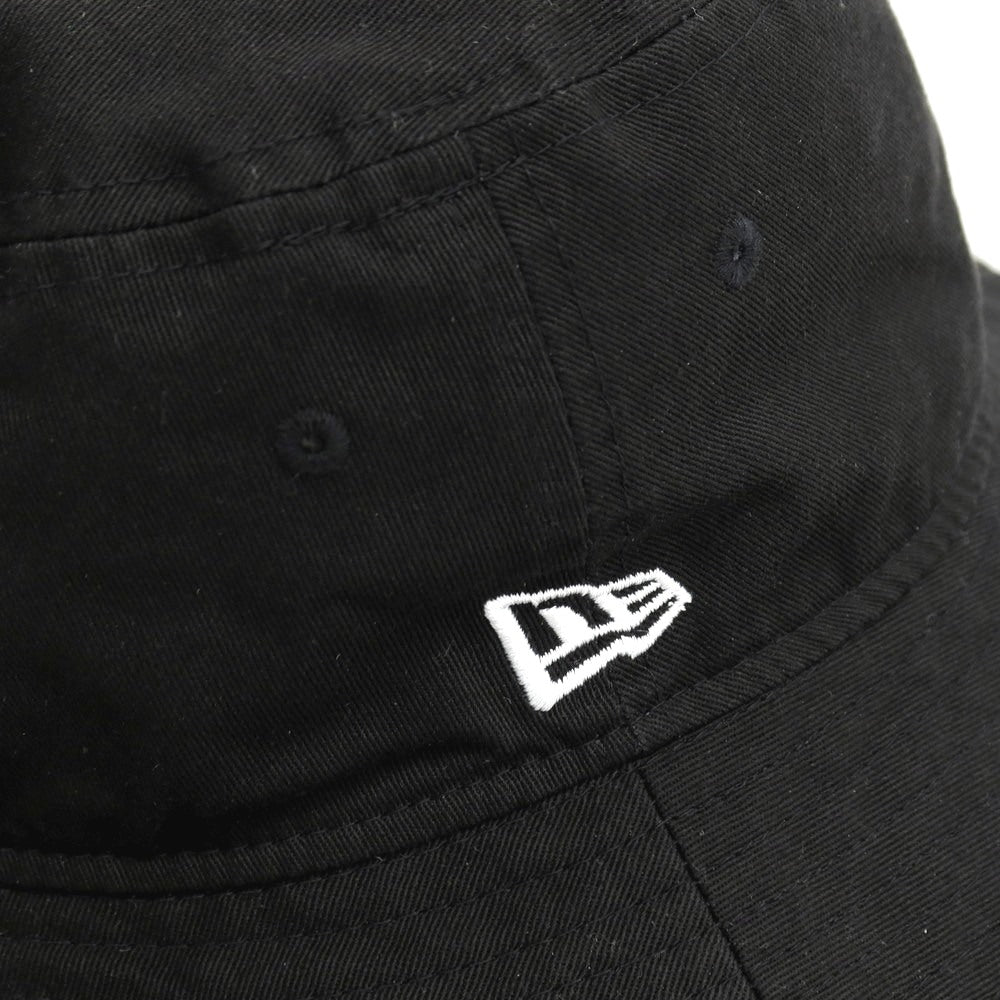 【中古】ニューエラ NEW ERA コットン バケットハット 帽子 ブラック【サイズL/XL】【 状態ランクB 】【 メンズ 】