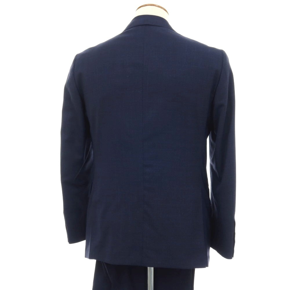 【中古】アルティジャナーレ Artigianale ウール 3つボタンスーツ ネイビー【サイズ46】【 状態ランクB 】【 メンズ 】
